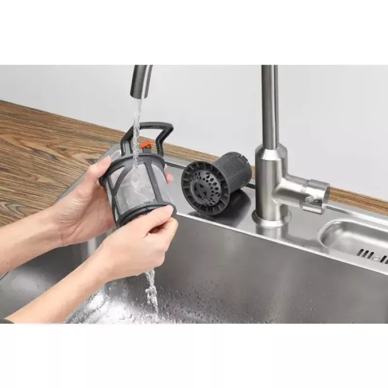 Indaplovė Electrolux EES848200L pilnai įmontuojama — 14 komplektų, 46 dB, AirDry, 8 programų, pilnas dydis 60 cm