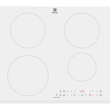 Indukcinė kaitlentė Electrolux LIR60430BW balta, įmontuojama, 60 cm, 4 zonos