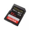 SanDisk Extreme PRO SDHC 32GB kortelė, skaitymas 100 MB/s, rašymas 90 MB/s, UHS-I, 10 klasė, U3, V30