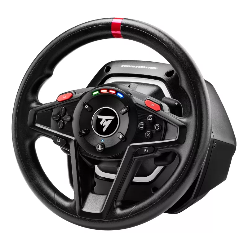 Thrustmaster T128 Black Vairas su pedalais USB PC, PlayStation 4, PlayStation 5