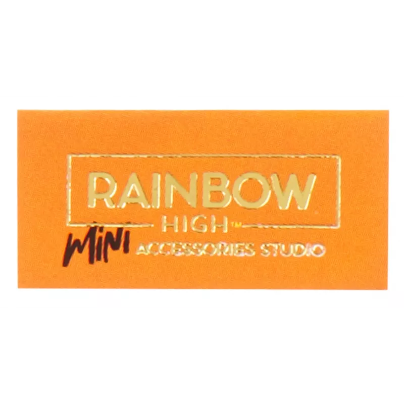 Rainbow High aksesuarų studijos serija 1, H asortimentas PDQ lėlių krepšyje