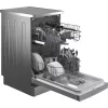 Siauroji indaplovė Beko BDFS15020X, 10 komplektų, 45 cm, 47 dB, 5 programų, inverterinis variklis