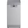 Siauroji indaplovė Beko BDFS15020X, 10 komplektų, 45 cm, 47 dB, 5 programų, inverterinis variklis