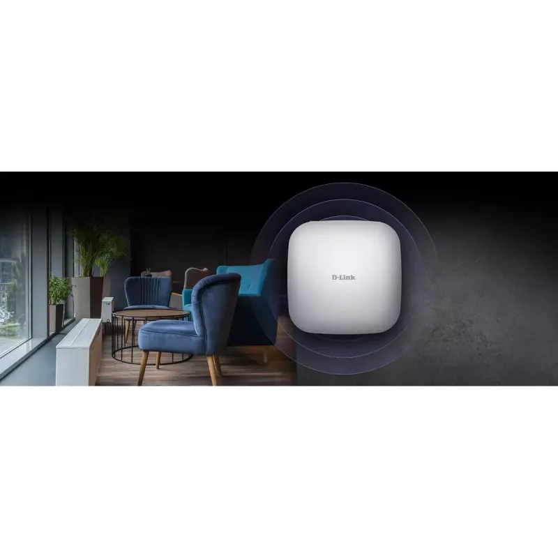 D-Link AX1800 Wi-Fi 6 Dual-Band PoE prieigos taškas DAP-X2810