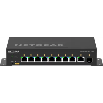 Valdomas jungiklis NETGEAR GSM4210PD-100EUS 8x1G PoE+ 110W 1xSFP