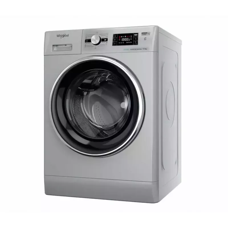 Whirlpool AWG 1114SD skalbyklė su priekiniu pakrovimu 11 kg 1400 aps/min sidabrinė