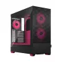FRACTAL DESIGN Pop Air RGB Magenta Core TG Clear Tint – vidutinis kompiuterio korpusas