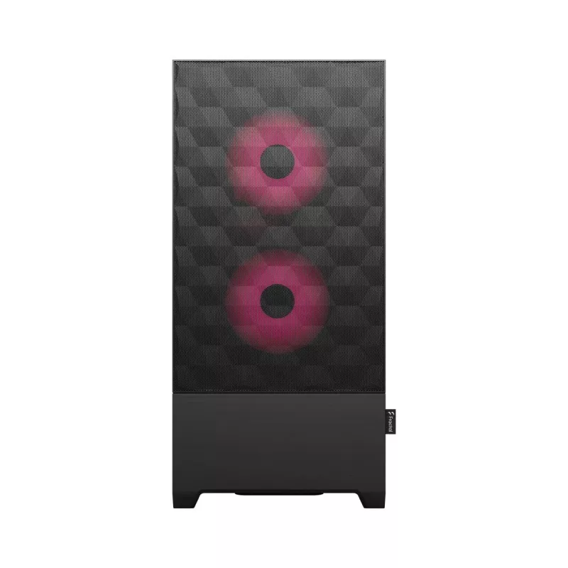 FRACTAL DESIGN Pop Air RGB Magenta Core TG Clear Tint – vidutinis kompiuterio korpusas