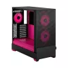 FRACTAL DESIGN Pop Air RGB Magenta Core TG Clear Tint – vidutinis kompiuterio korpusas