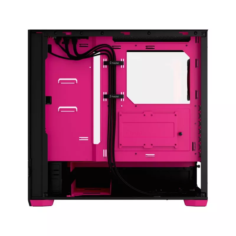 FRACTAL DESIGN Pop Air RGB Magenta Core TG Clear Tint – vidutinis kompiuterio korpusas