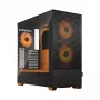 FRACTAL DESIGN Pop Air RGB Orange Core Tg Clear Tint korpusas