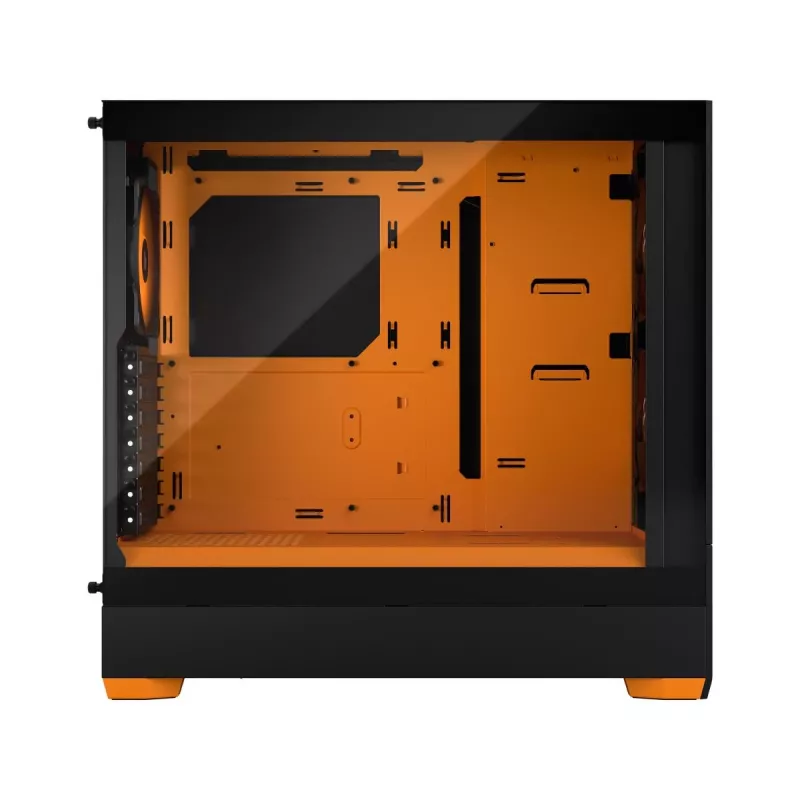 FRACTAL DESIGN Pop Air RGB Orange Core Tg Clear Tint korpusas