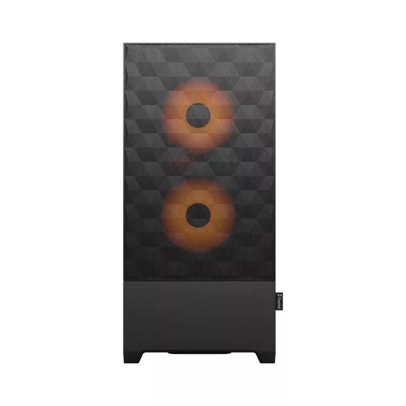 FRACTAL DESIGN Pop Air RGB Orange Core Tg Clear Tint korpusas
