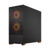 FRACTAL DESIGN Pop Air RGB Orange Core Tg Clear Tint korpusas