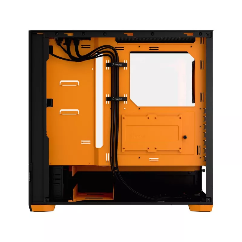 FRACTAL DESIGN Pop Air RGB Orange Core Tg Clear Tint korpusas