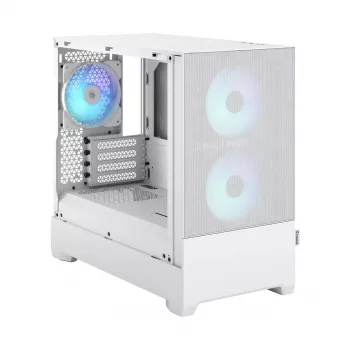 FRACTAL DESIGN Pop Mini Air RGB White Tg Clear Tint korpusas