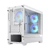 FRACTAL DESIGN Pop Mini Air RGB White Tg Clear Tint korpusas