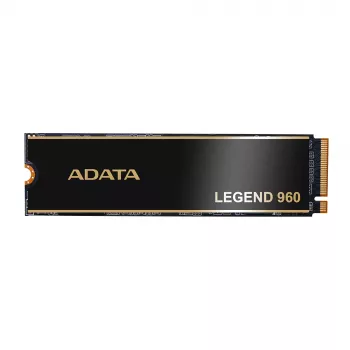 SSD M.2 1 TB ADATA LEGEND 960 PCIe 4.0 NVMe, 7400/6000 MB/s, 3D NAND, SMI SM2264, HW šifravimas, radiatoriaus plokštė