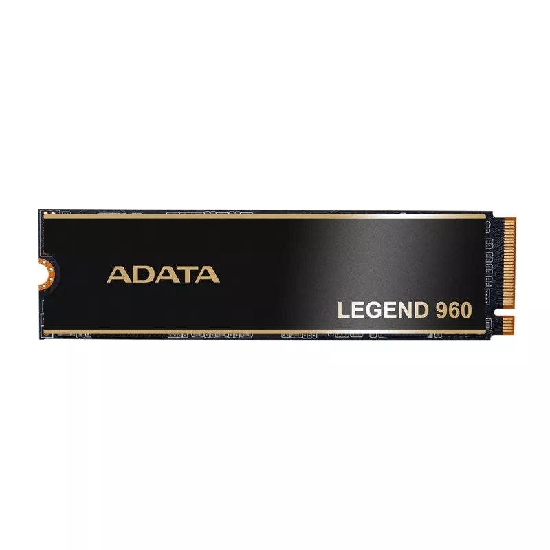 SSD M.2 1 TB ADATA LEGEND 960 PCIe 4.0 NVMe, 7400/6000 MB/s, 3D NAND, SMI SM2264, HW šifravimas, radiatoriaus plokštė