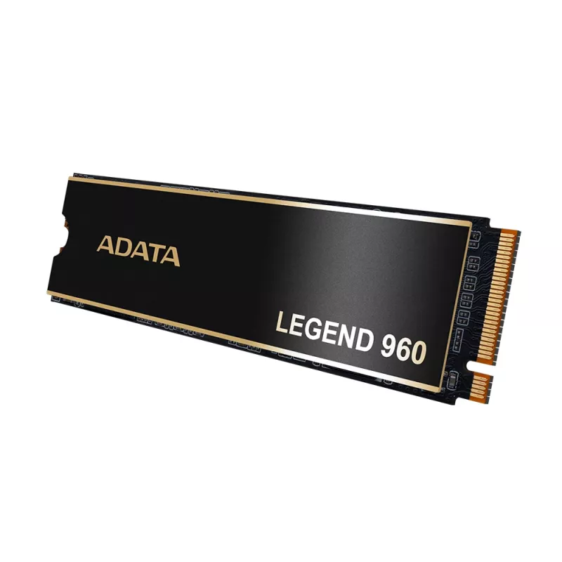 SSD M.2 1 TB ADATA LEGEND 960 PCIe 4.0 NVMe, 7400/6000 MB/s, 3D NAND, SMI SM2264, HW šifravimas, radiatoriaus plokštė