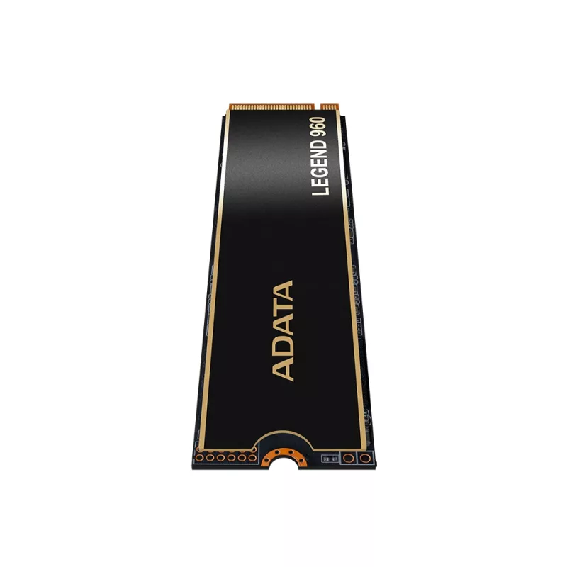 SSD M.2 1 TB ADATA LEGEND 960 PCIe 4.0 NVMe, 7400/6000 MB/s, 3D NAND, SMI SM2264, HW šifravimas, radiatoriaus plokštė