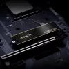 SSD M.2 1 TB ADATA LEGEND 960 PCIe 4.0 NVMe, 7400/6000 MB/s, 3D NAND, SMI SM2264, HW šifravimas, radiatoriaus plokštė