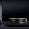 SSD M.2 1 TB ADATA LEGEND 960 PCIe 4.0 NVMe, 7400/6000 MB/s, 3D NAND, SMI SM2264, HW šifravimas, radiatoriaus plokštė
