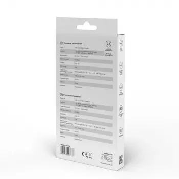USB-C stotelė SAVIO AK-57, 3× USB-A, RJ-45 Gigabit Ethernet (5000 Mbit/s), aliuminis pilka