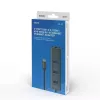 USB-C stotelė SAVIO AK-57, 3× USB-A, RJ-45 Gigabit Ethernet (5000 Mbit/s), aliuminis pilka