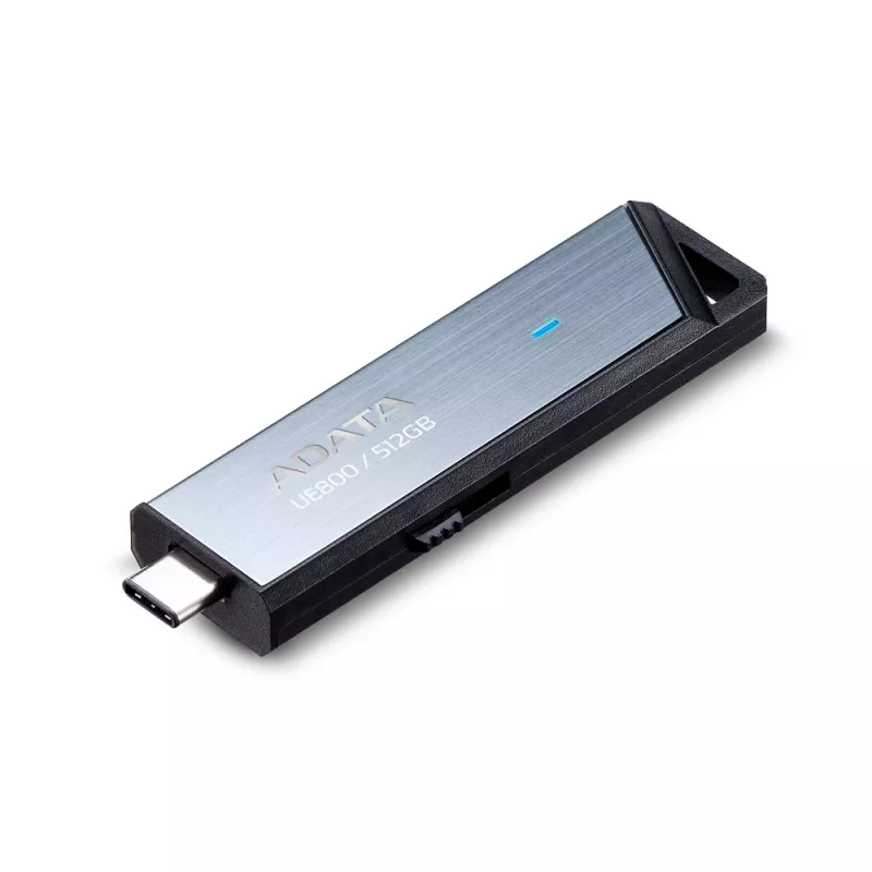 ADATA UE800 USB atmintukas 512 GB USB Type-C 3.2 Gen 2 sidabrinis