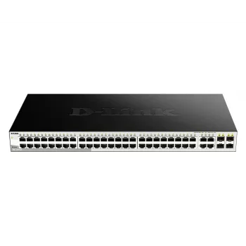 Valdomas L2 Gigabit Ethernet Switch D-Link DGS-1210-52, 48 prievadai, 1U
