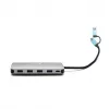 i-tec USB 3.0 USB-C/Thunderbolt 3x Display Metal Nano Dock su LAN ir Power Delivery 100 W