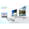 i-tec USB 3.0 USB-C/Thunderbolt 3x Display Metal Nano Dock su LAN ir Power Delivery 100 W