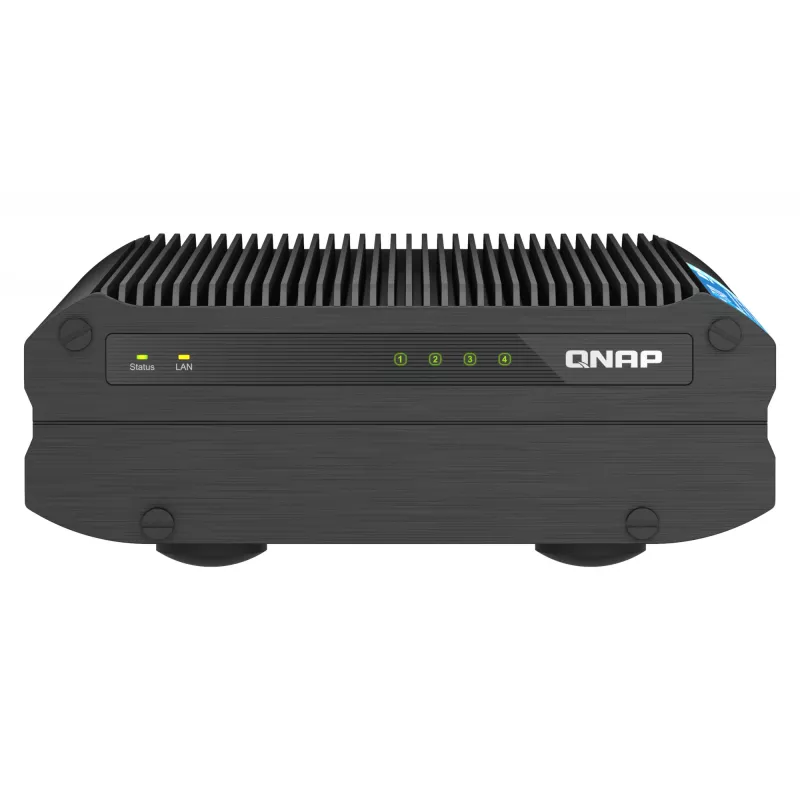 QNAP TS-I410X NAS bokštinis Intel Atom® x6425E 8 GB 0 TB QNAP QTS Juoda