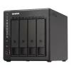 QNAP TS-453E NAS bokštinis Intel® Celeron® J6412 8 GB 0 TB QNAP QTS juodas