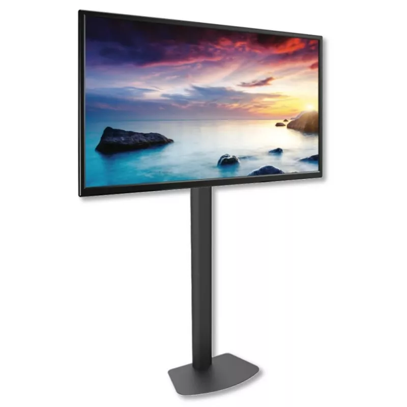 Grindinis TV laikiklis TECHLY ICA-TR27 32–55 colių (81.3–139.7 cm), VESA 100x100–600x400, pakreipimas -15–0°, maks. apkrova 40 kg, juodas
