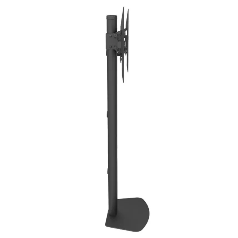 Grindinis TV laikiklis TECHLY ICA-TR27 32–55 colių (81.3–139.7 cm), VESA 100x100–600x400, pakreipimas -15–0°, maks. apkrova 40 kg, juodas