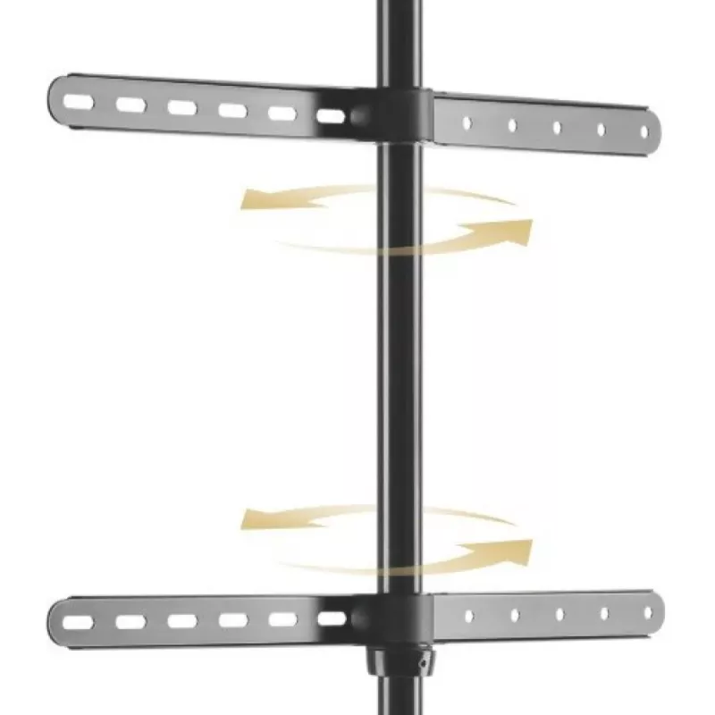 Grindinis TV laikiklis TECHLY ICA-TR18SAM 45–65 colių (114,3–165,1 cm), VESA 200x200–600x400, talpa 32 kg, riešutas