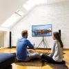Grindinis TV laikiklis TECHLY ICA-TR18SAM 45–65 colių (114,3–165,1 cm), VESA 200x200–600x400, talpa 32 kg, riešutas
