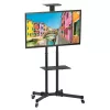 Pertvarinis stovas TECHLY ICA-TR16T 37 inch–70 inch ekranams, VESA 200x200–600x400, iki 50 kg, reguliuojamas aukštis, ratukai, pakreipimas ±10° (juodas)