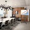 Pertvarinis stovas TECHLY ICA-TR16T 37 inch–70 inch ekranams, VESA 200x200–600x400, iki 50 kg, reguliuojamas aukštis, ratukai, pakreipimas ±10° (juodas)