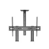 Techly Steel Trolley Floor Support reguliuojamo aukščio, TV nuo 60'' iki 100''