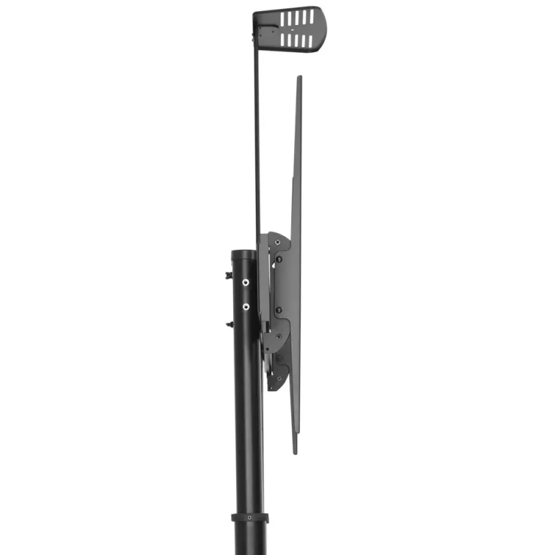 Techly Steel Trolley Floor Support reguliuojamo aukščio, TV nuo 60'' iki 100''