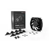 be quiet! SILENT WINGS 4 | 120 mm PWM high-speed korpuso ventiliatorius, juodas, 1 vnt.