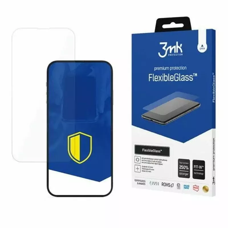 3MK FlexibleGlass apsauginis stiklas, skirtas iPhone 14/14 Pro