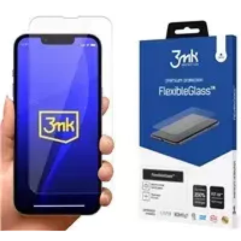 3MK FlexibleGlass apsauginis stiklas, skirtas iPhone 14/14 Pro