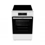 Gorenje GEIT5C60WPG laisvai stovinti viryklė su elektrine indukcine kaitlente, balta