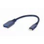 GEMBIRD USB 3.0 OTG Type-C (vyriškas) į USB Type-A (moteriškas) laidas, Kosminė pilka