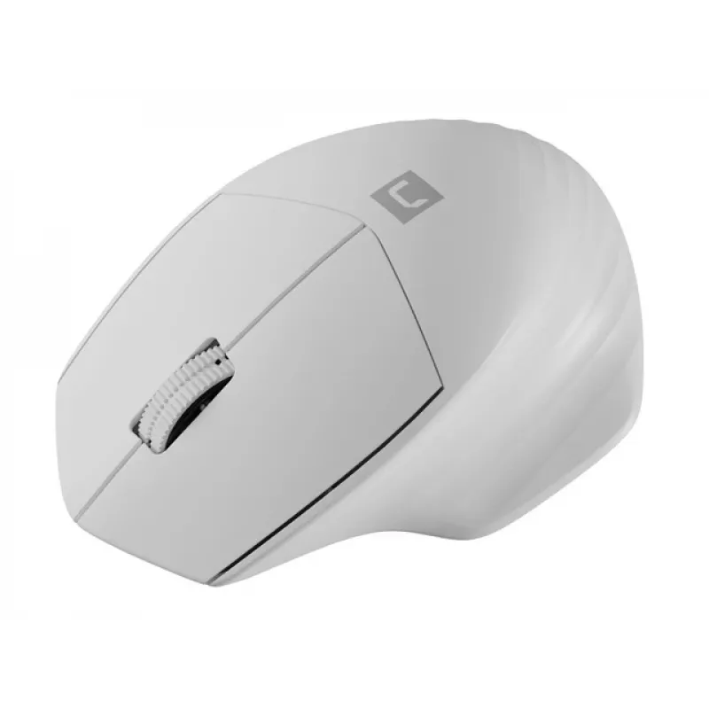 Belaidė Bluetooth optinė pelė NATEC Siskin 2 – 1600 DPI, Bluetooth 5.0, dešinė ranka, balta