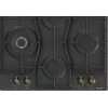 Gorenje GW6D42CLB dujinė kaitlentė, įmontuojama, 60 cm, juoda, 4 zonos